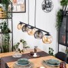 Koyoto Pendellampa, kullampa, Pendelbelysning Amber, Rökfärger, 5-ljuskällor