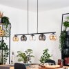 Koyoto Pendellampa, kullampa, Pendelbelysning Amber, Klart, Rökfärger, 5-ljuskällor