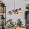 Koyoto Pendellampa, kullampa, Pendelbelysning Amber, Klart, Rökfärger, 5-ljuskällor