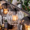 Koyoto Pendellampa, kullampa, Pendelbelysning Amber, Klart, Rökfärger, 5-ljuskällor