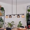 Koyoto Pendellampa, kullampa, Pendelbelysning Amber, Klart, Rökfärger, 5-ljuskällor