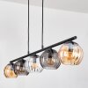 Koyoto Pendellampa, kullampa, Pendelbelysning Amber, Klart, Rökfärger, 5-ljuskällor
