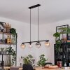 Gastor Pendellampa, kullampa, Pendelbelysning Amber, Klart, Rökfärger, 4-ljuskällor