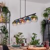 Koyoto Pendellampa, kullampa, Pendelbelysning Blå, Grön, Klart, Kopparfärg, 5-ljuskällor