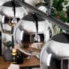 Gastor Pendellampa, kullampa, Pendelbelysning Krom, Klart, Rökfärger, 5-ljuskällor