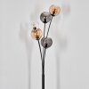 Koyoto kullampa, Golvlampa Amber, Klart, Rökfärger, 5-ljuskällor