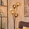 Koyoto kullampa, Golvlampa Amber, Klart, Rökfärger, 5-ljuskällor