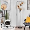 Koyoto kullampa, Golvlampa Amber, 5-ljuskällor