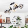 Koyoto Taklampa, kullampa Amber, Klart, Rökfärger, 10-ljuskällor