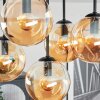 Gastor Taklampa, kullampa Amber, 5-ljuskällor