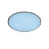 Wofi Lampor LINOX Taklampa LED Silver, 1-ljuskällor, Fjärrkontroll, Färgväxlare