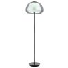 Globo Avila Golvlampa LED Krom, Svart, 1-ljuskällor, Fjärrkontroll