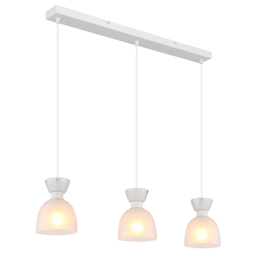 Globo Massey Pendellampa Vit, 3-ljuskällor main product photo