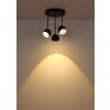 Globo Donovan Taklampa LED Krom, Svart, 1-ljuskällor
