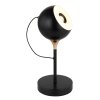 Globo Donovan Bordslampa LED Krom, Svart, 1-ljuskällor