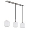 Globo Kladora Pendellampa Nickel matt, 3-ljuskällor