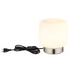 Globo Kladora Bordslampa Nickel matt, 1-ljuskällor