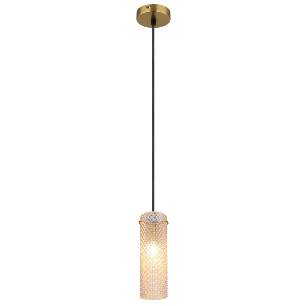 Globo Karolo Pendellampa Guld, 1-ljuskällor main product photo