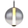 Globo Lacy Pendellampa LED Svart, 1-ljuskällor