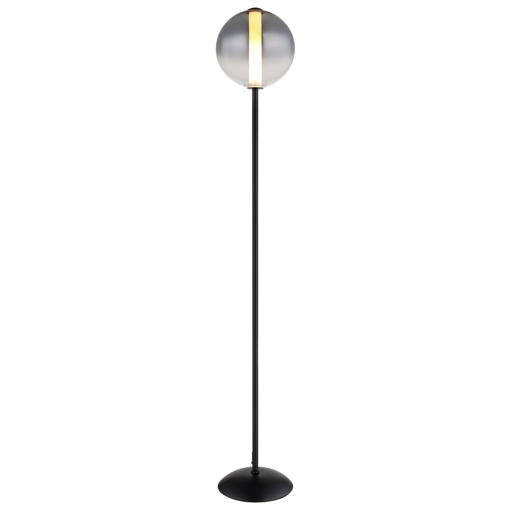 Globo Lacy Golvlampa LED Svart, 1-ljuskällor main product photo