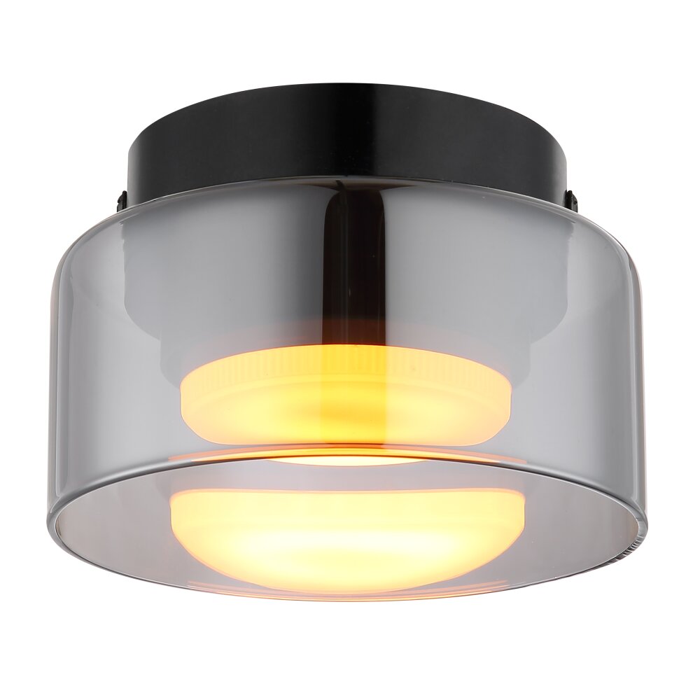 Globo Higgins Taklampa Svart, 1-ljuskällor main product photo
