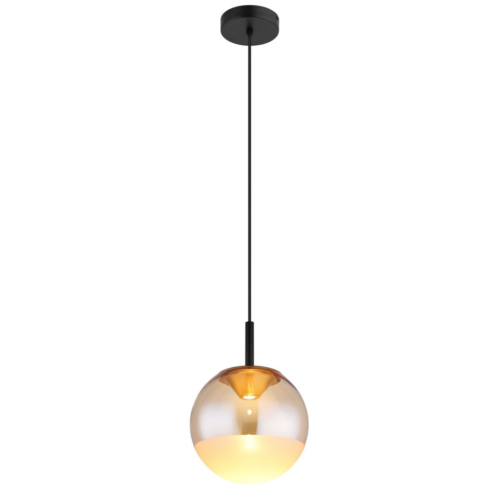 Globo Severin Pendellampa LED Svart, 1-ljuskällor main product photo
