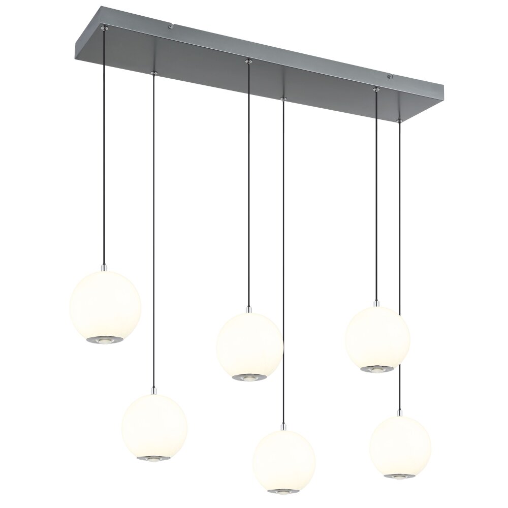 Globo Simmons Pendellampa LED Grått, 1-ljuskällor main product photo