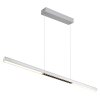 Globo Cody Pendellampa LED Borstad aluminium, Vit, 1-ljuskällor