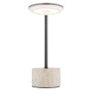 Globo Laurena Bordslampa LED Krom, Grått, Svart, 1-ljuskällor