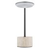 Globo Laurena Bordslampa LED Krom, Grått, Svart, 1-ljuskällor