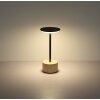 Globo Laurena Bordslampa LED Krom, Grått, Svart, 1-ljuskällor