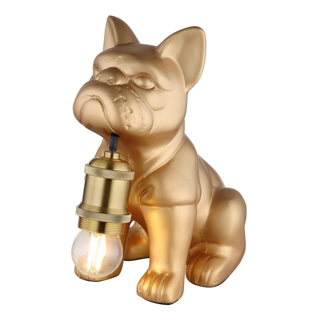 Globo Dogo Bordslampa Guld, 1-ljuskällor main product photo