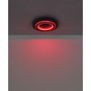 Globo Jayden Taklampa LED Svart, 1-ljuskällor, Fjärrkontroll, Färgväxlare