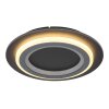 Globo Jayden Taklampa LED Svart, 1-ljuskällor, Fjärrkontroll, Färgväxlare