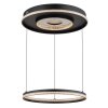 Globo Marsh Pendellampa LED Svart, 1-ljuskällor, Fjärrkontroll
