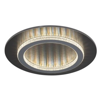 Globo Jayden Taklampa LED Antracit, Svart, 1-ljuskällor