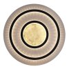 Globo Jayden Taklampa LED Guld, Svart, 1-ljuskällor, Fjärrkontroll