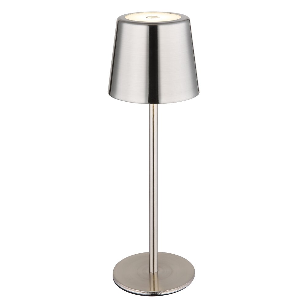 Globo Vancouver Bordslampa LED Nickel matt, 1-ljuskällor main product photo