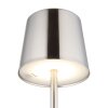 Globo Vancouver Bordslampa LED Nickel matt, 1-ljuskällor