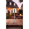 Globo Vancouver Bordslampa LED Nickel matt, 1-ljuskällor