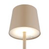 Globo Vancouver Bordslampa LED Sandfärgad, 1-ljuskällor