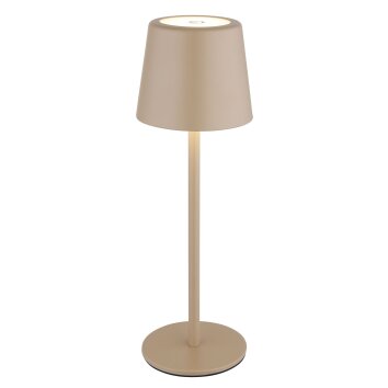 Globo Vancouver Bordslampa LED Sandfärgad, 1-ljuskällor