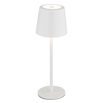 Globo Vancouver Bordslampa LED Vit, 1-ljuskällor