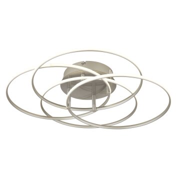 Globo Kombos Taklampa LED Nickel matt, 1-ljuskällor