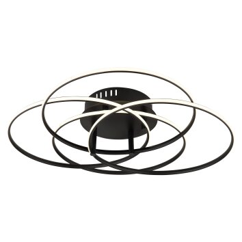 Globo Kombos Taklampa LED Svart, 1-ljuskällor