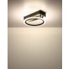 Globo Blevins Taklampa LED Naturfärger, Svart, 1-ljuskällor