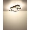 Globo Blevins Taklampa LED Naturfärger, Svart, 1-ljuskällor
