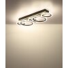 Globo Blevins Taklampa LED Naturfärger, Svart, 1-ljuskällor