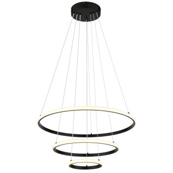 Globo Corine Pendellampa LED Svart, 1-ljuskällor