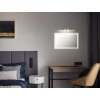 Globo Jaime Vägglampa LED Nickel matt, 1-ljuskällor, Fjärrkontroll
